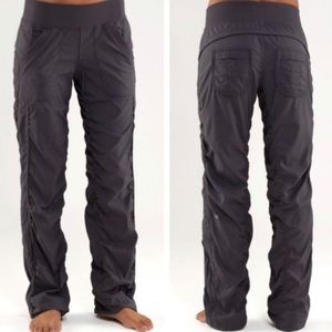 Lululemon Quick Step Yoga Pants Size 12 Coal